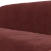 Woood Mojo Base Eetbank 164cm Rugleuning Velvet Kastanjebruin[Fsc]