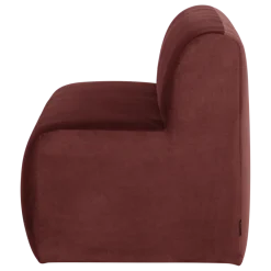 Woood Mojo Base Eetbank 164cm Rugleuning Velvet Kastanjebruin[Fsc]