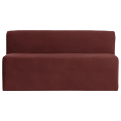 Woood Mojo Base Eetbank 164cm Rugleuning Velvet Kastanjebruin[Fsc]
