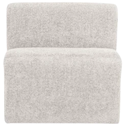 Woood Mojo Base Eetbank 84 Cm Rugleuning Wollig Ecru [FSC]