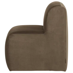 Woood Mojo Base Eetbank 84 Cm Rugleuning Velvet Taupe [FSC]