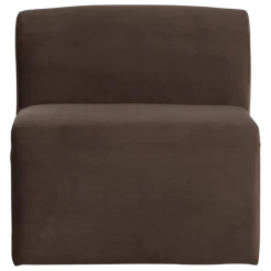 Woood Mojo Base Eetbank 84 Cm Rugleuning Velvet Bruin [FSC]