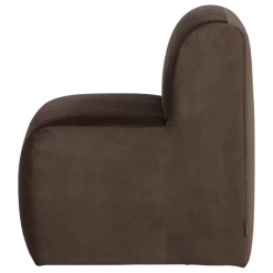 Woood Mojo Base Eetbank 84 Cm Rugleuning Velvet Bruin [FSC]