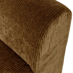 Woood Mojo Base Eetbank 84 Cm Rugleuning Rib Honinggeel [FSC]