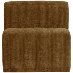 Woood Mojo Base Eetbank 84 Cm Rugleuning Rib Honinggeel [FSC]