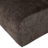 Woood Mojo Base Eetbank 84 Cm Rugleuning Rib Bruin [FSC]