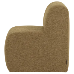 Woood Mojo Base Eetbank 84 Cm Rugleuning Boucle Geel/Bruin [FSC]