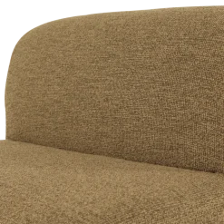 Woood Mojo Base Eetbank 84 Cm Rugleuning Boucle Geel/Bruin [FSC]