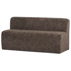 Woood Mojo Base Eetbank 164 Cm Rugleuning Wollig Bruin [FSC]