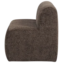 Woood Mojo Base Eetbank 164 Cm Rugleuning Wollig Bruin [FSC]