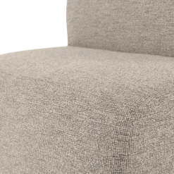 Woood Mojo Base Eetbank 84 Cm Rugleuning Boucle Beige [FSC]