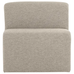 Woood Mojo Base Eetbank 84 Cm Rugleuning Boucle Beige [FSC]