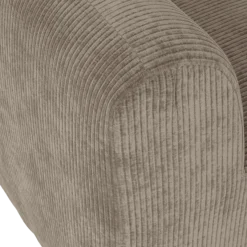 Woood Mojo Base Eetbank 164 Cm Rugleuning Rib Donkerzand [FSC]