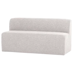 Woood Mojo Base Eetbank 164 Cm Rugleuning Boucle Ecru [FSC]