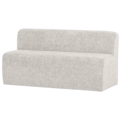 Woood Mojo Base Eetbank 164 Cm Rugleuning Wollig Ecru [FSC]