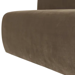 Woood Mojo Base Eetbank 164 Cm Rugleuning Velvet Taupe [FSC]