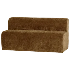 Woood Mojo Base Eetbank 164 Cm Rugleuning Rib Honinggeel [FSC]