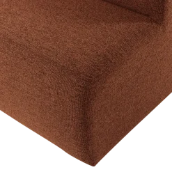 Woood Mojo Base Eetbank 164 Cm Rugleuning Boucle Roestbruin [FSC]