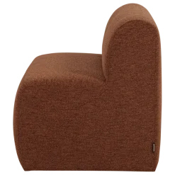 Woood Mojo Base Eetbank 164 Cm Rugleuning Boucle Roestbruin [FSC]