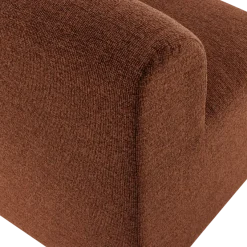 Woood Mojo Base Eetbank 164 Cm Rugleuning Boucle Roestbruin [FSC]