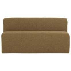 Woood Mojo Base Eetbank 164 Cm Rugleuning Boucle Geel/Bruin [FSC]