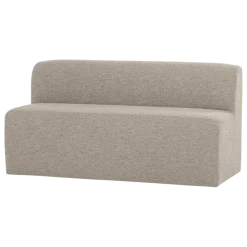 Woood Mojo Base Eetbank 164 Cm Rugleuning Boucle Beige [FSC]