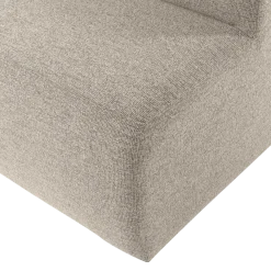 Woood Mojo Base Eetbank 164 Cm Rugleuning Boucle Beige [FSC]