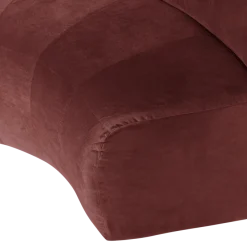 Woood Mojo Base Eetbank Halfronde Hoek Rug Velvet K.Bruin [FSC]