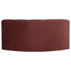 Woood Mojo Base Eetbank Halfronde Hoek Rug Velvet K.Bruin [FSC]
