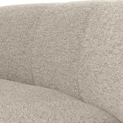 Woood Mojo Base Eetbank Halfronde Hoek Rug Boucle Beige [FSC]