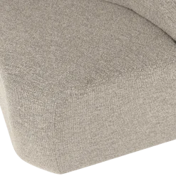 Woood Mojo Base Eetbank Hoek Met Rugleuning Boucle Beige [FSC]