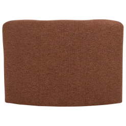 Woood Mojo Base Eetbank Hoek Met Rugleuning Boucle Roestbruin[Fsc]
