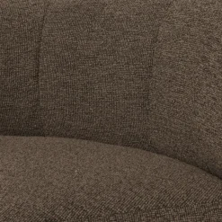 Woood Mojo Base Eetbank Hoek Met Rugleuning Boucle Bruin [FSC]