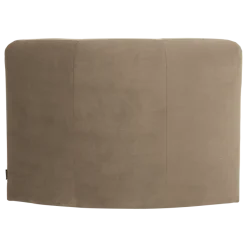 Woood Mojo Base Eetbank Hoek Rugleuning Velvet Khaki [FSC]
