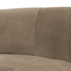 Woood Mojo Base Eetbank Hoek Rugleuning Velvet Khaki [FSC]