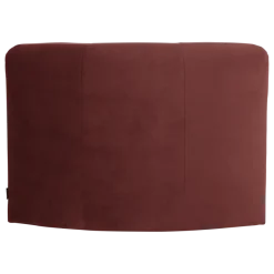 Woood Mojo Base Eetbank Hoek Rugleuning Velvet Kastanjebruin [FSC]