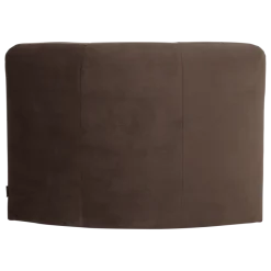Woood Mojo Base Eetbank Hoek Rugleuning Velvet Bruin [FSC]