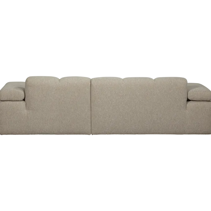 Woood MOJO chaise longue rechts boucle beige melange