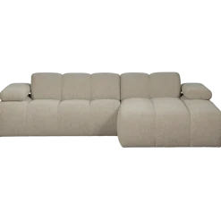 Woood MOJO chaise longue rechts boucle beige melange