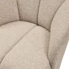 Woood MOJO draaifauteuil boucle beige melange