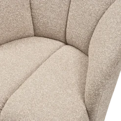 Woood MOJO draaifauteuil boucle beige melange