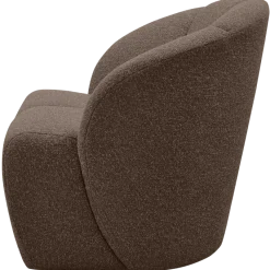 Woood MOJO draaifauteuil boucle bruin melange