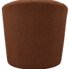 Woood MOJO draaifauteuil boucle roestbruin melange