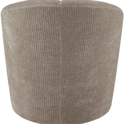 Woood MOJO draaifauteuil geweven ribstof donker zand