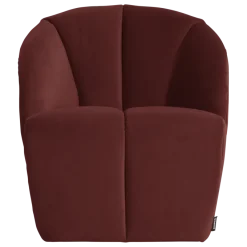 Woood Mojo Draaifauteuil Velvet Kastanjebruin [FSC]