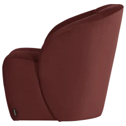 Woood Mojo Draaifauteuil Velvet Kastanjebruin [FSC]