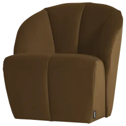 Woood Mojo Draaifauteuil Velvet Honinggeel [FSC]
