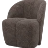 Woood Mojo Draaifauteuil Wollig Bruin