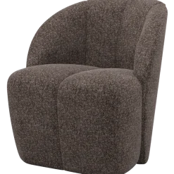 Woood Mojo Draaifauteuil Wollig Bruin