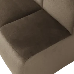 Woood Mojo Eetbank 84 Cm Met Rugleuning Velvet Taupe [FSC]
